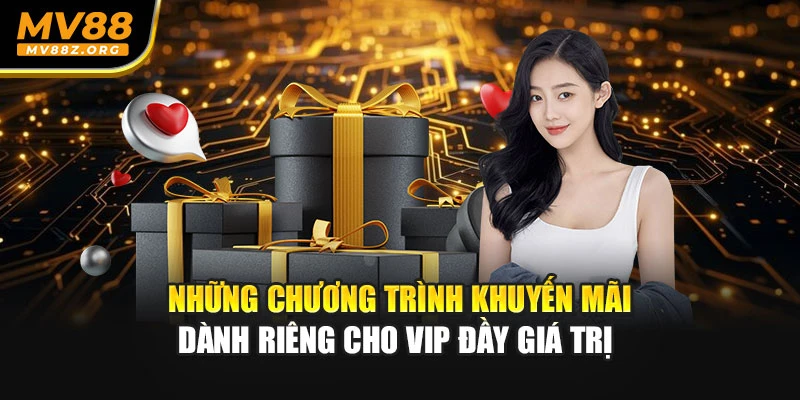 Những chương trình khuyến mãi dành riêng cho vip đầy giá trị